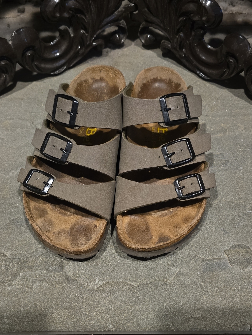 Birkenstock Betula Suede Footbed Slip-On Sandal